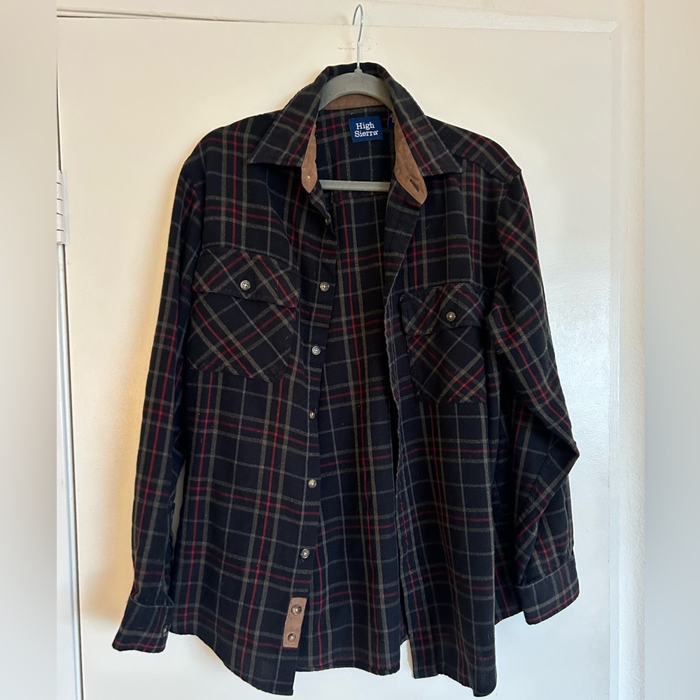 High Sierra Checkered Flannel Shirt